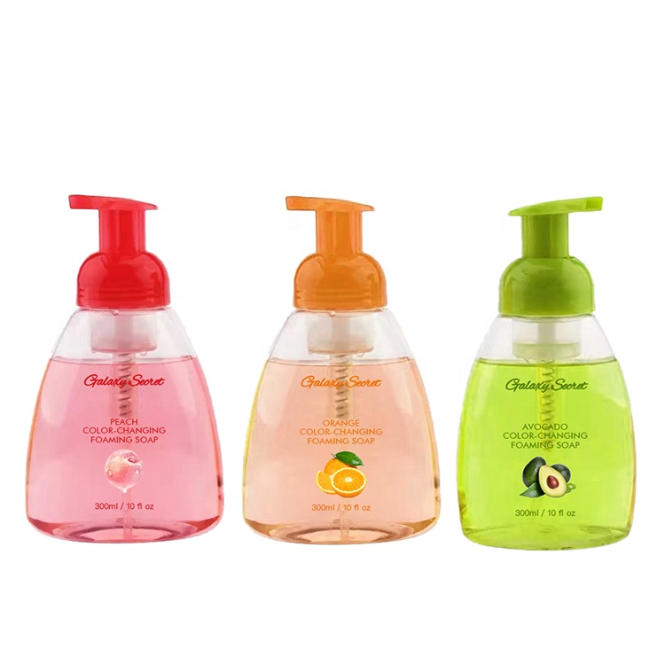 Oem Private Label Deep Cleansing Moisturizer Gentle Color-changing Foaming Hand Soap