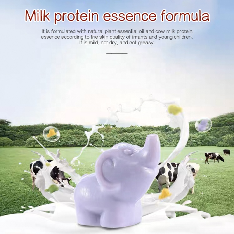 Wholesale Hot Selling Lovely Cartoon Animal Shape Delicate Mild Bath Soap