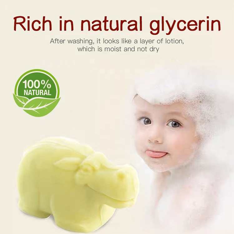 Wholesale Hot Selling Lovely Cartoon Animal Shape Delicate Mild Bath Soap