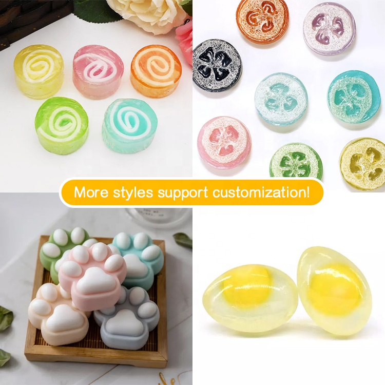 Wholesale Hot Selling Lovely Cartoon Animal Shape Delicate Mild Bath Soap