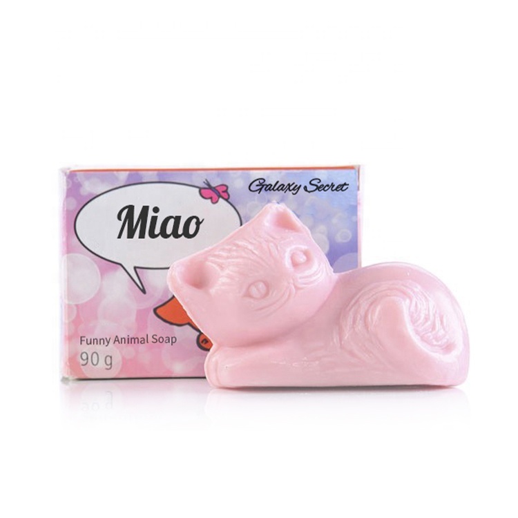 Oem Customized Organic Handmade Soap Natural Baby Bath Cartoon Small Animal Shape Children Washing Hand Soap