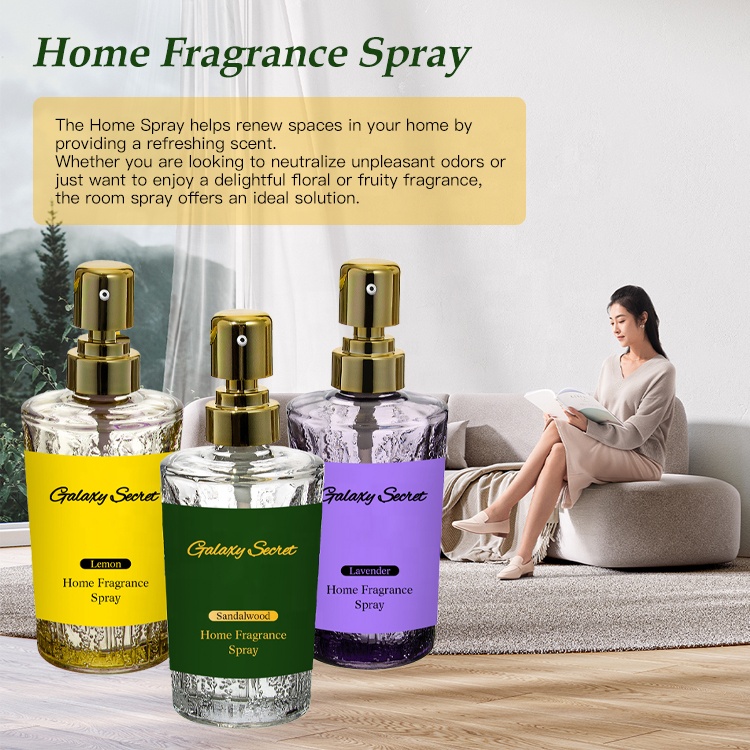 Oem Room Spray Aromatic Mist Natural Air Freshener Home Bathroom Relax Fragrance Scent Mist Spray