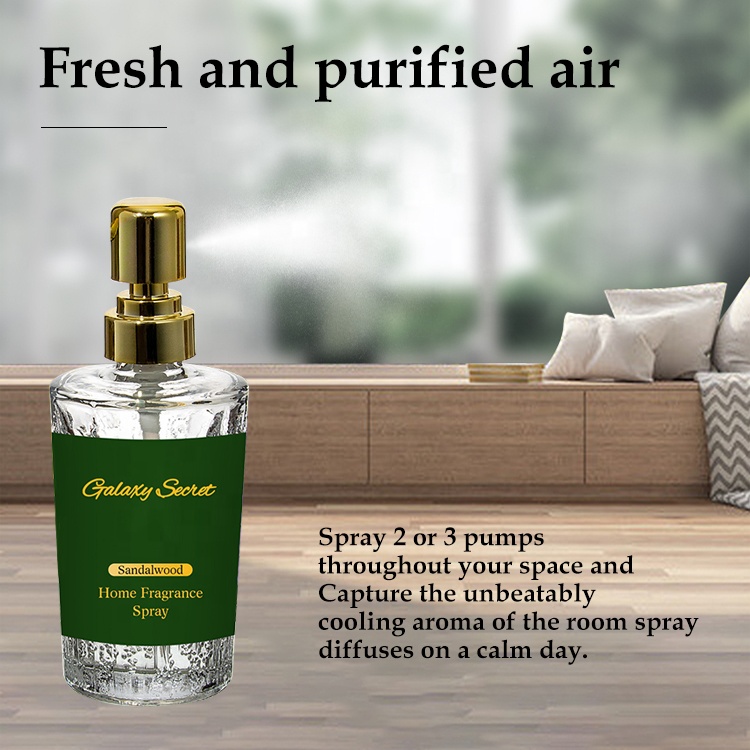 Oem Room Spray Aromatic Mist Natural Air Freshener Home Bathroom Relax Fragrance Scent Mist Spray