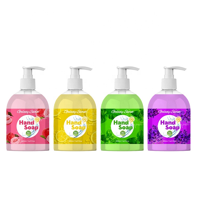 Oem Custom Free Sample Organic Liquid Hand Soap Gel Perfume