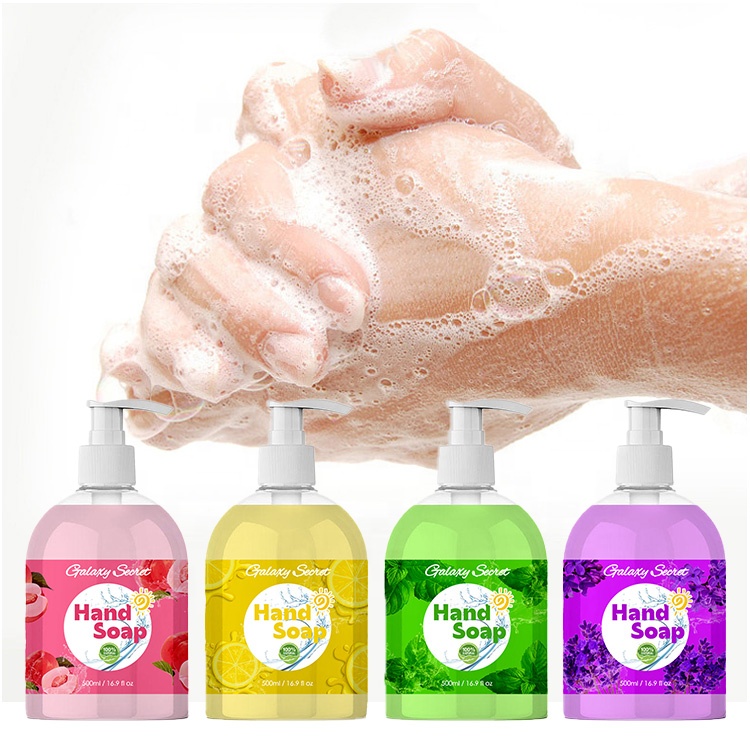 Oem Custom Free Sample Organic Liquid Hand Soap Gel Perfume