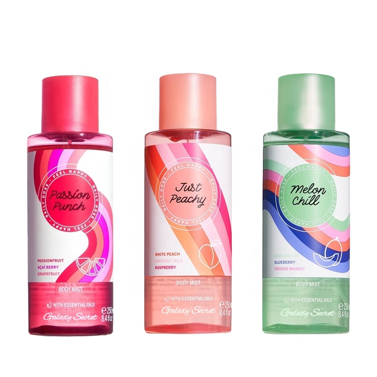Private Label Body Mist Wholesale Manufacturer Body Splash Body Mist