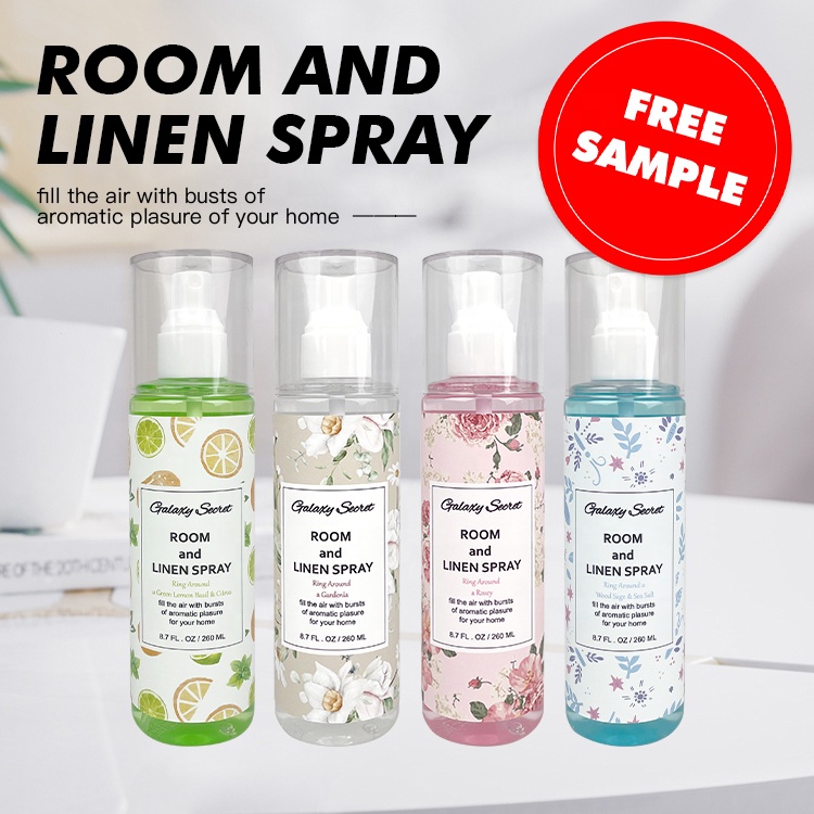 Wholesale Private Label Essential Oil Home Spray 260ml Air Freshener For Home Office Bathroom Spray Luxury Fragrance