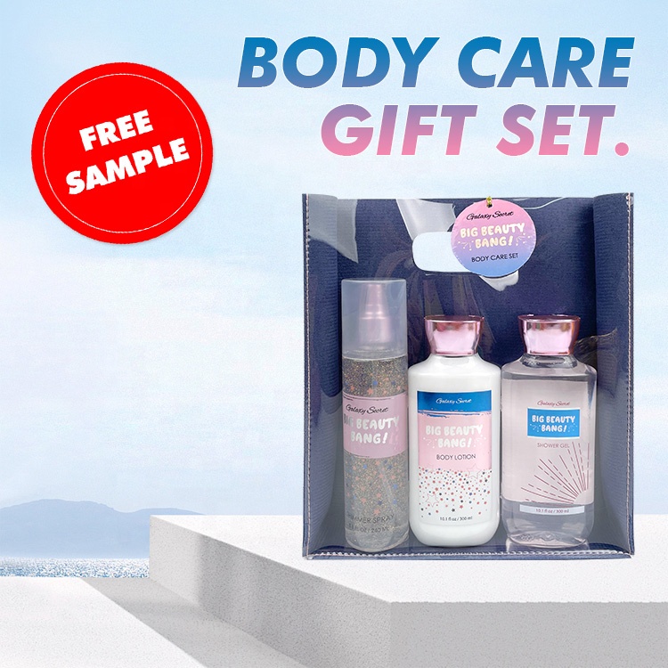 Oem Wholesale Private Label Body Lotion Shower Gel Shimmer Spray Body Care Spa Kit Mothers Day Spa Bath Gift Set