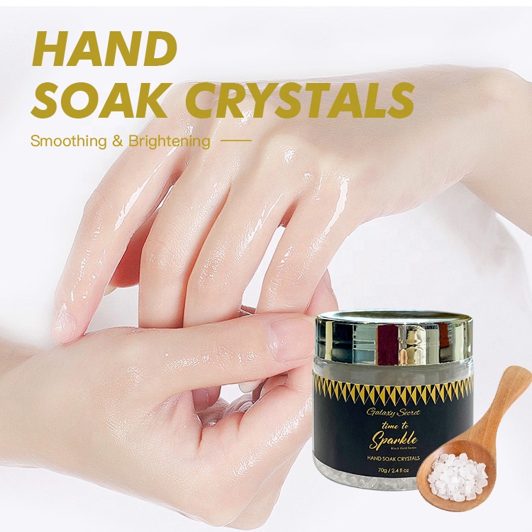 Custom Private Label Travel Size Portable Nail File Hand Cream Soak Crystals Kit Care Hand Gift Set
