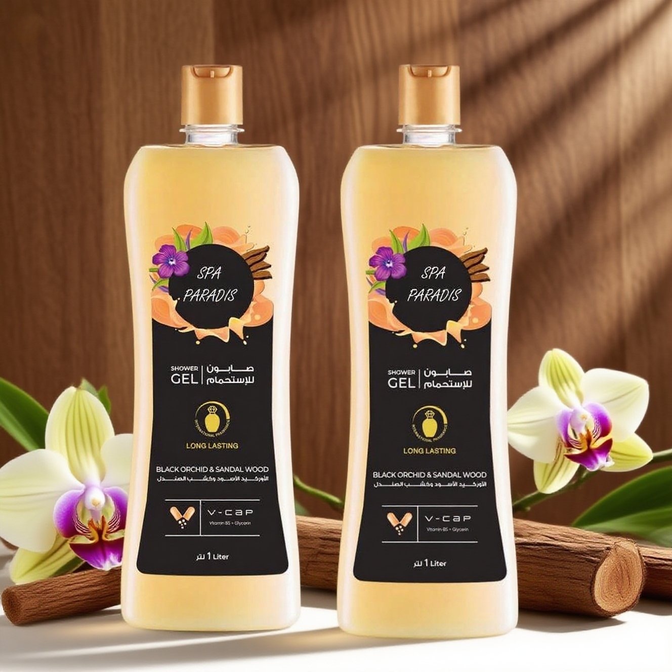 Wholesale Manufacture Luxury Perfume Shower Gel 1l Refillable 3-5l For Everyday Use Ph Balanced Herbal Moisturizing Vitamin B