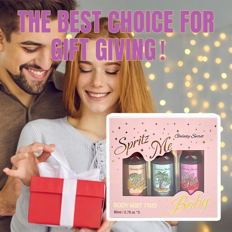 Baby Body Splash Kit Wholesale Original Fragrance Body Mist Deodorant Perfume Spray Gift Set For Women White Label Available