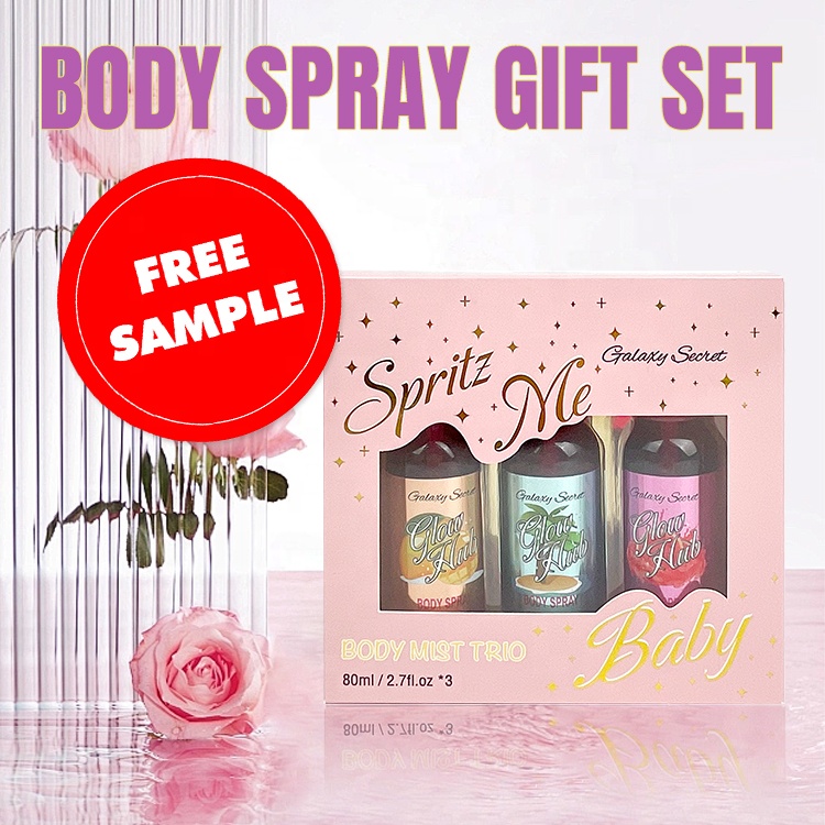 Baby Body Splash Kit Wholesale Original Fragrance Body Mist Deodorant Perfume Spray Gift Set For Women White Label Available