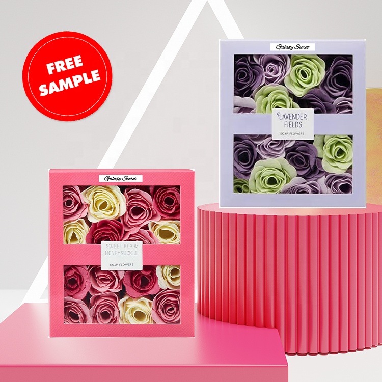 Oem Wholesale Customized Dry Flower Relax Rose Lavender Scented Chemical Bath Soap With Moisturizing & Nourishing Benefits