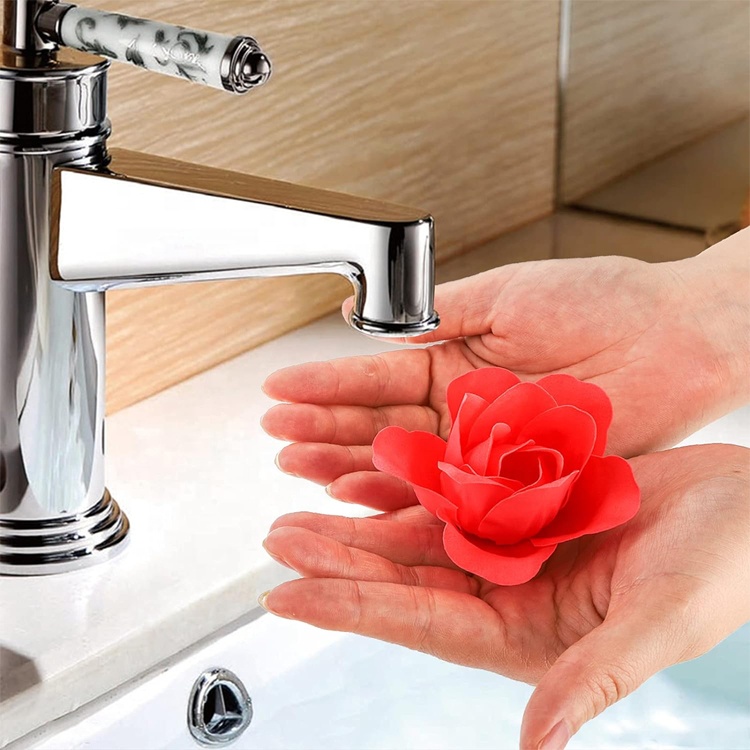Oem Wholesale Customized Dry Flower Relax Rose Lavender Scented Chemical Bath Soap With Moisturizing & Nourishing Benefits