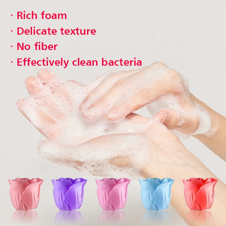 Oem Wholesale Customized Dry Flower Relax Rose Lavender Scented Chemical Bath Soap With Moisturizing & Nourishing Benefits