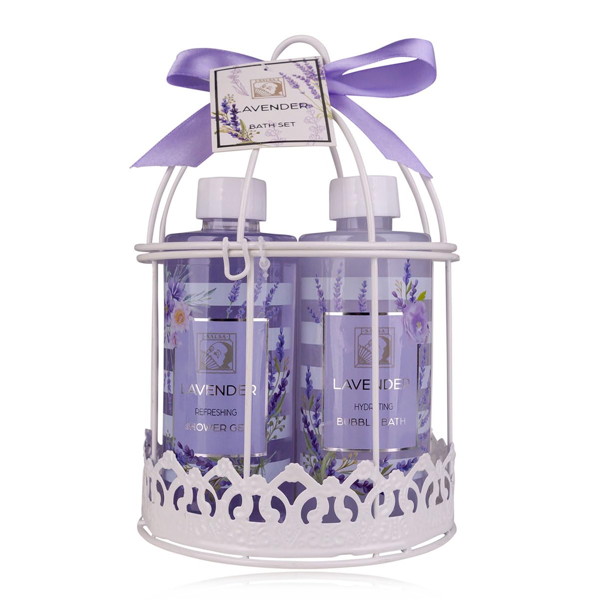 Oem Luxury Women Spa Shower Bath Gift Set Herbal Lavender Essential Oil Liquid Wellness Birthday Valentine's Day Christmas