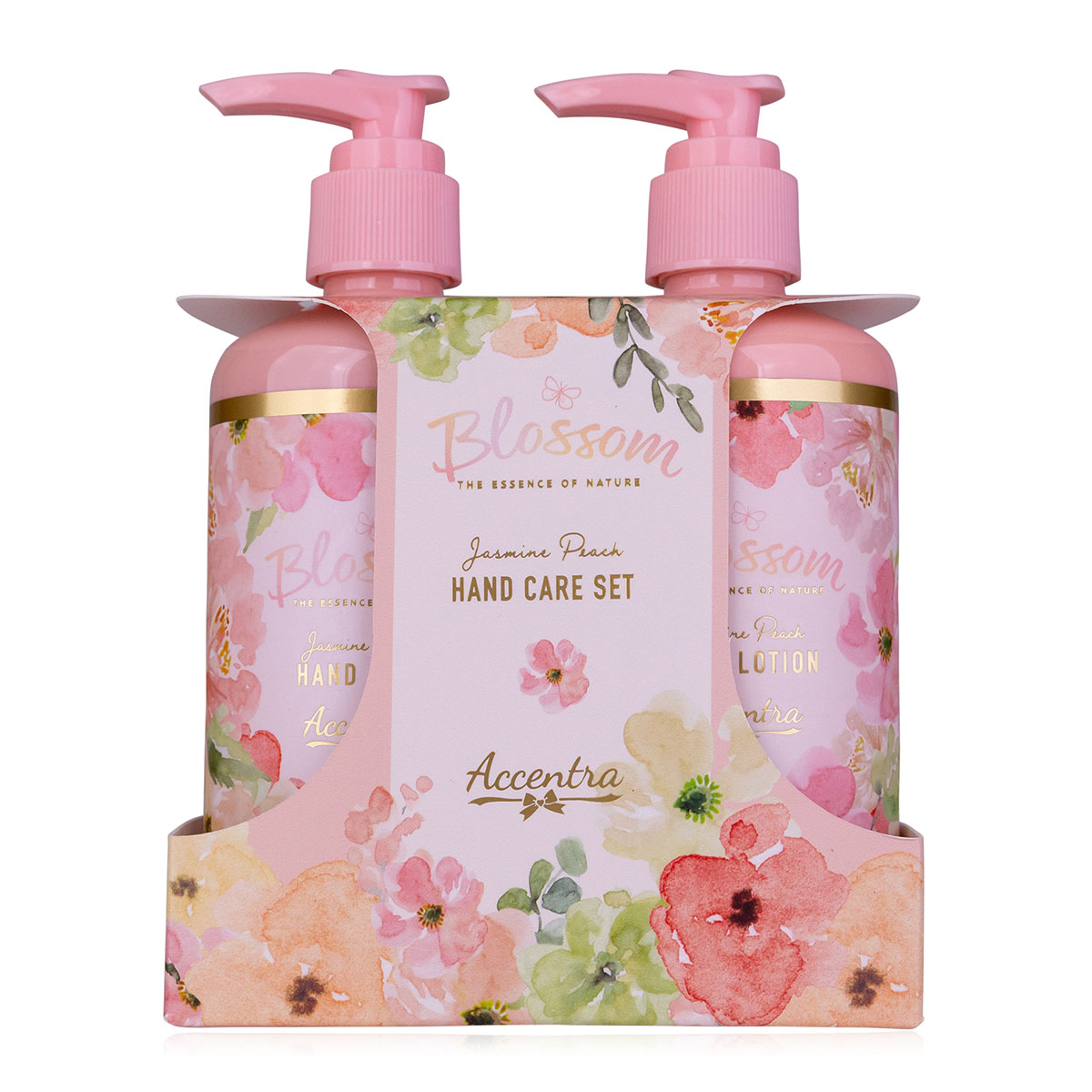 Oem Blossom Gift Set In Attractive Gift Box,Includes Shower Gel,Body Lotion Bath Salts,Hand Wash,Hand Lotion And Nail Brush