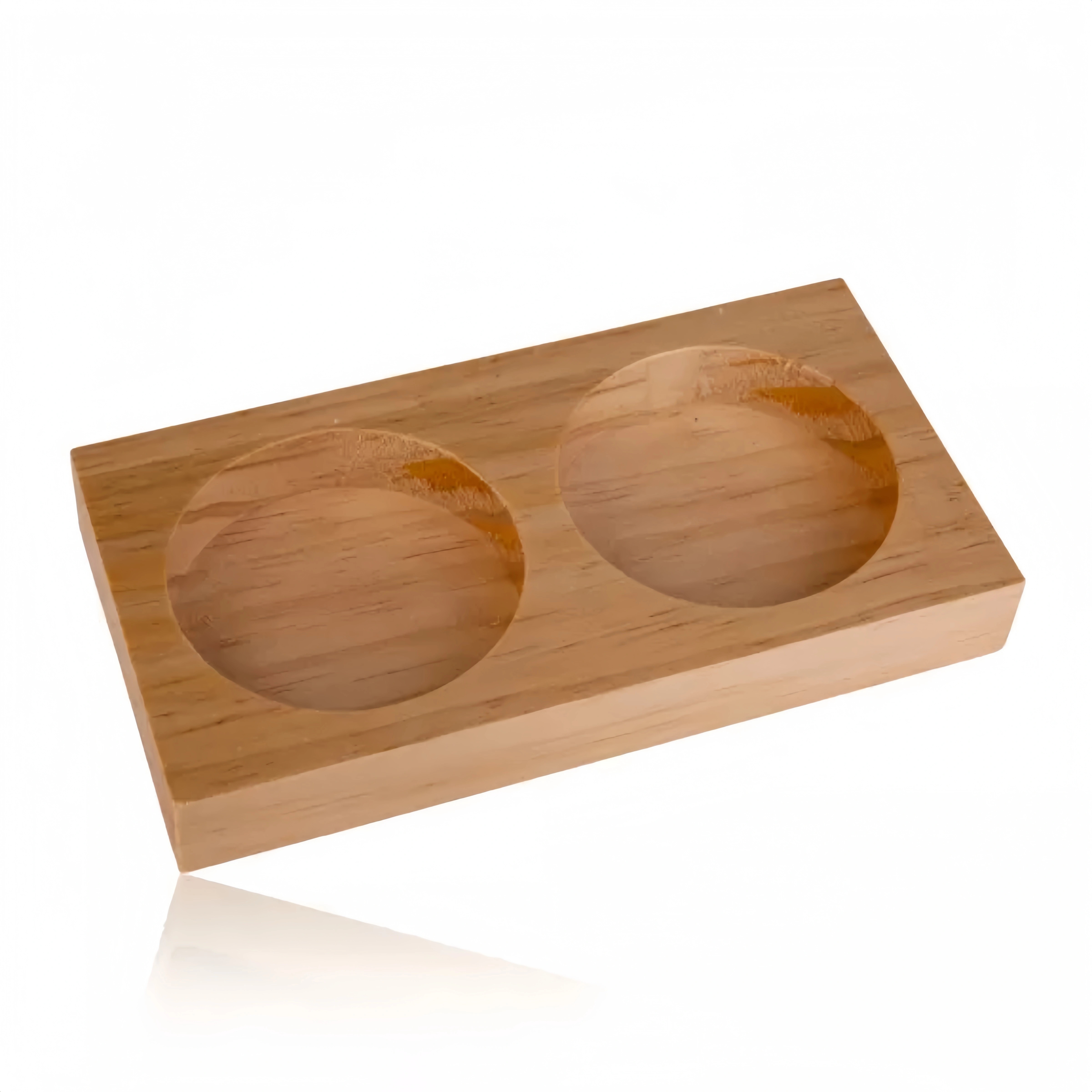 Custom Hand Care Kit Wooden Stand 290ml Hand Duo Cream Hyaluronic Acid Lavender Fragrance Recycled Material Bottles Refillable
