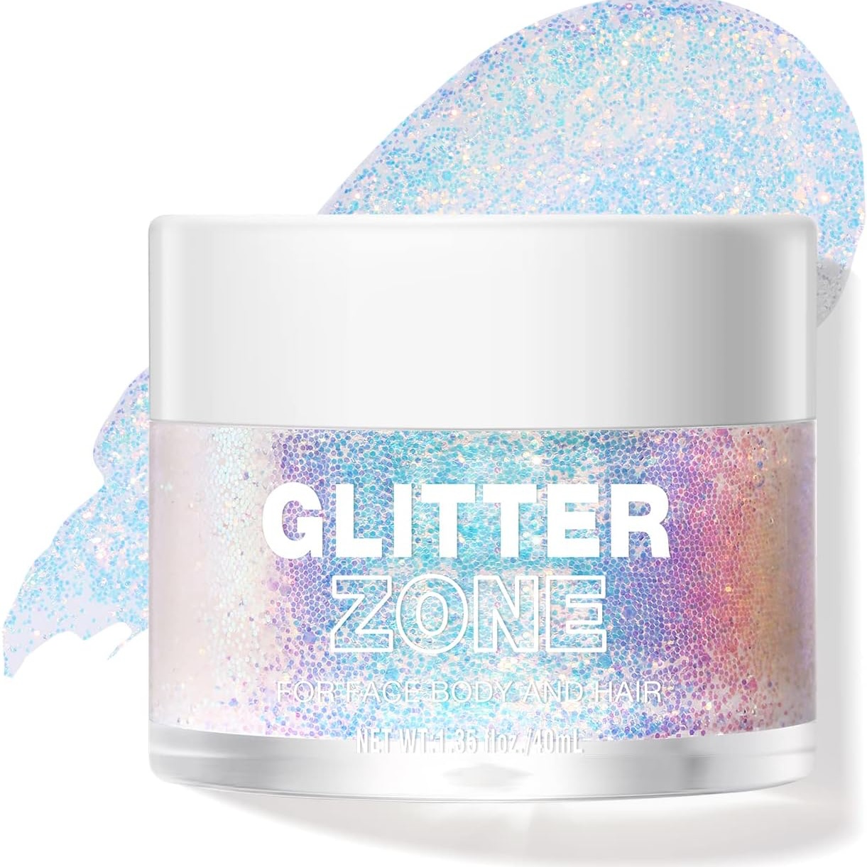Oem Custom Waterproof Holographic Vegan Long-lasting Glitter Gel For Face & Body Hair Festivals & Parties (01 Golden Mirage)