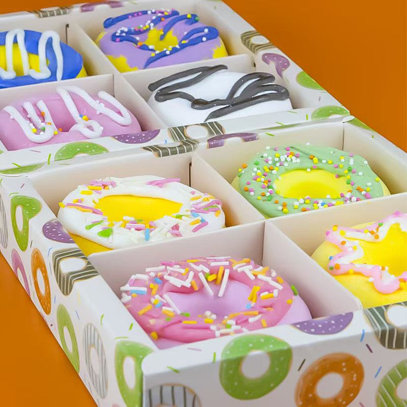 Cake Organic Elegant Individual Bath Bomb Wholesale Moisturizing Bubble Bath Fizzies Shower Bombs Donut Bath Bomb Hot Sale