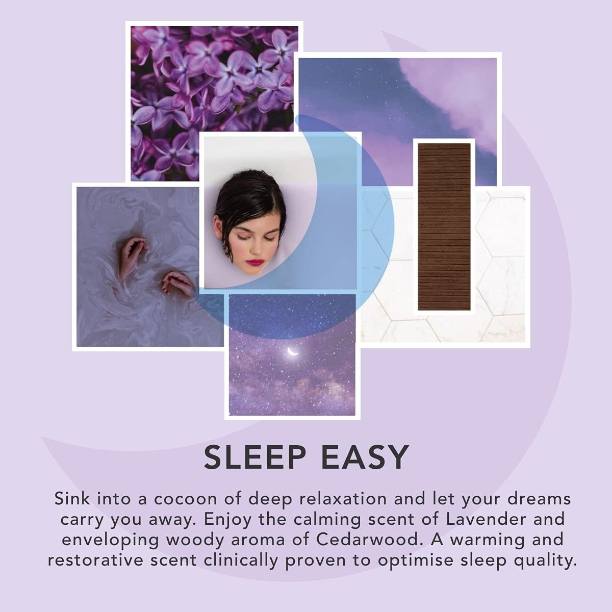 Private Label Good Sleep Easy Relaxing Calming Lavender & Sweet Pea Infused Natural Epsom Salt Bath Salts