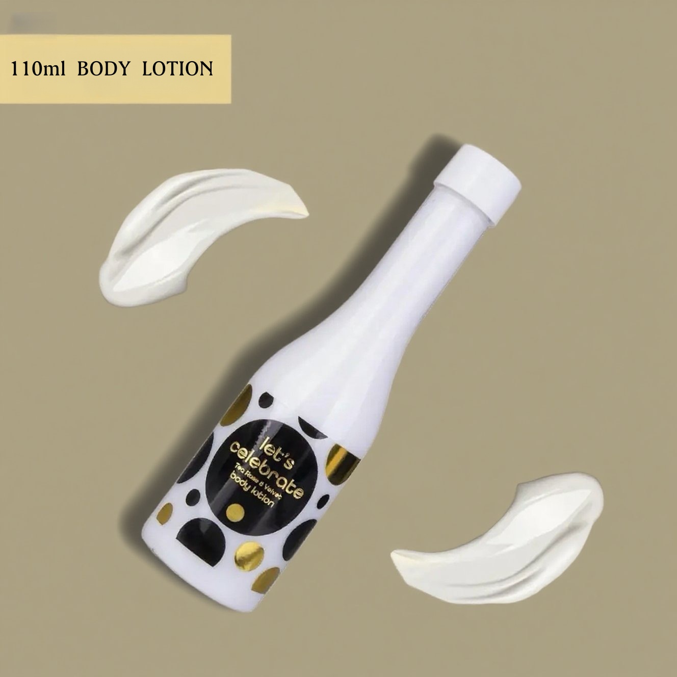 Oem Wholesale Let's Celebrate Women's Gift Set In Plastic Champagne Bottle - Bath & Shower Set With Tea Rose & Velvet Scent