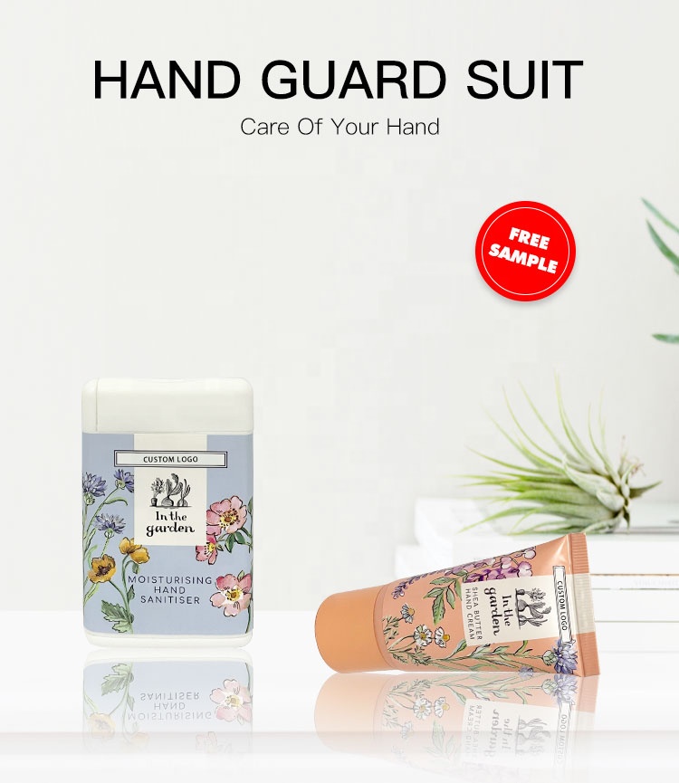 Private Label Refresh Scented Mini Hand Cream Gentle Sanitiser Moisturizing Nourishing Hand Guard Suit