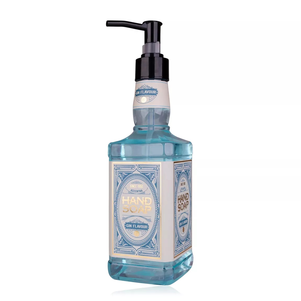 Oem Wholesale Hand Soap Wash Special Blending Whiskey Bottle 480ml Pump Dispenser Fragrance Refillable Moisturizing Liquid Soap