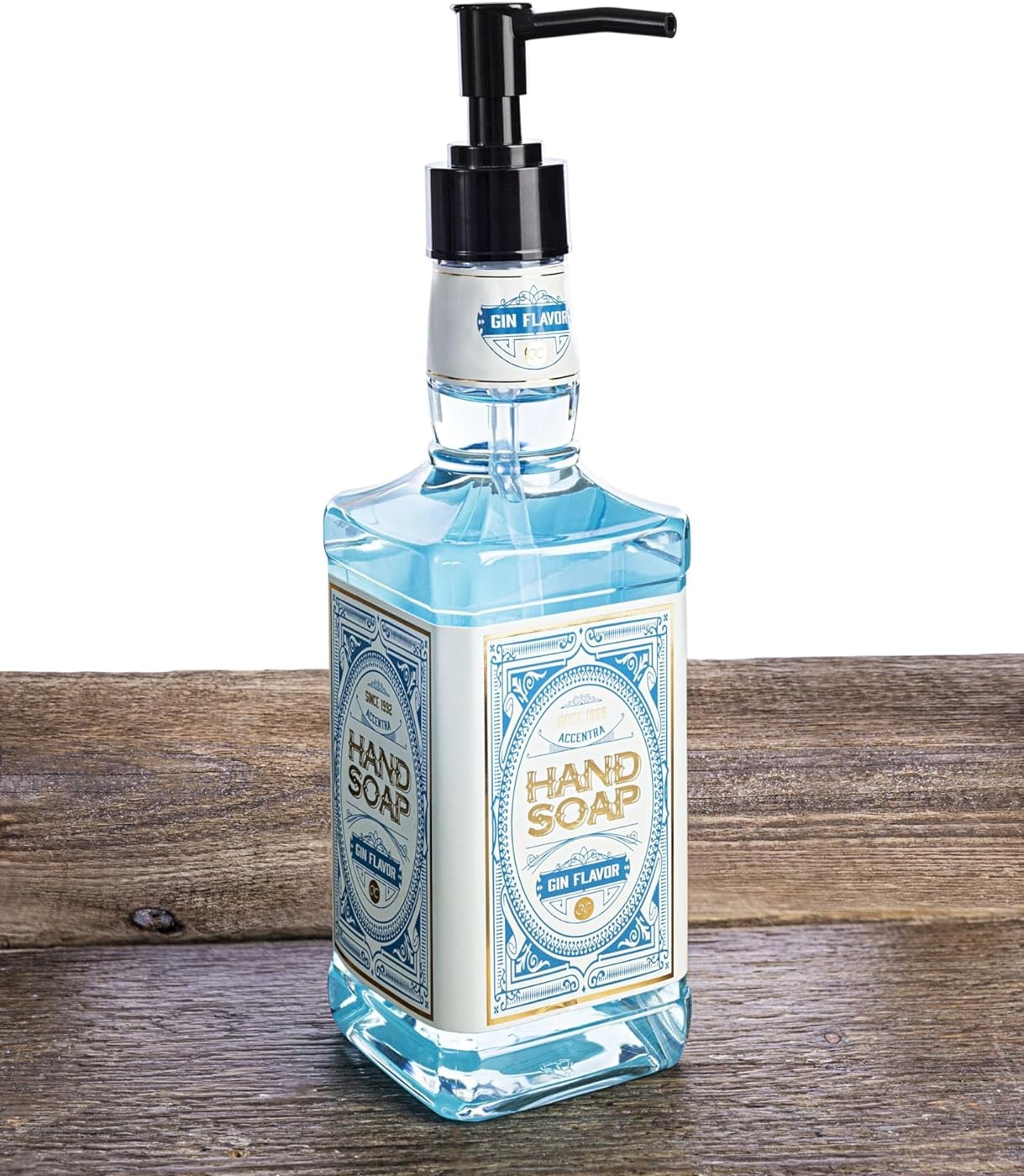 Oem Wholesale Hand Soap Wash Special Blending Whiskey Bottle 480ml Pump Dispenser Fragrance Refillable Moisturizing Liquid Soap