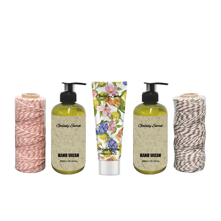 Private Label Rope Hand Wash Hand Cream Cleansing Moisturizing Nourishing Hand Care Collection