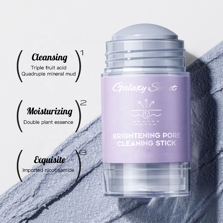 Private Label Deeply Cleaning Pore Stick Skin Repair And Blackhead Removal Facial Cleanser