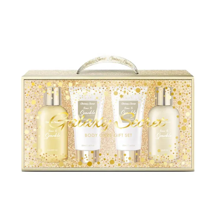Oem Wholesale Aromatic Moisturizing Nourishing Luxury Body Lotion Shower Gel Conditioner Shampoo Cleansing Body Care Gift Set