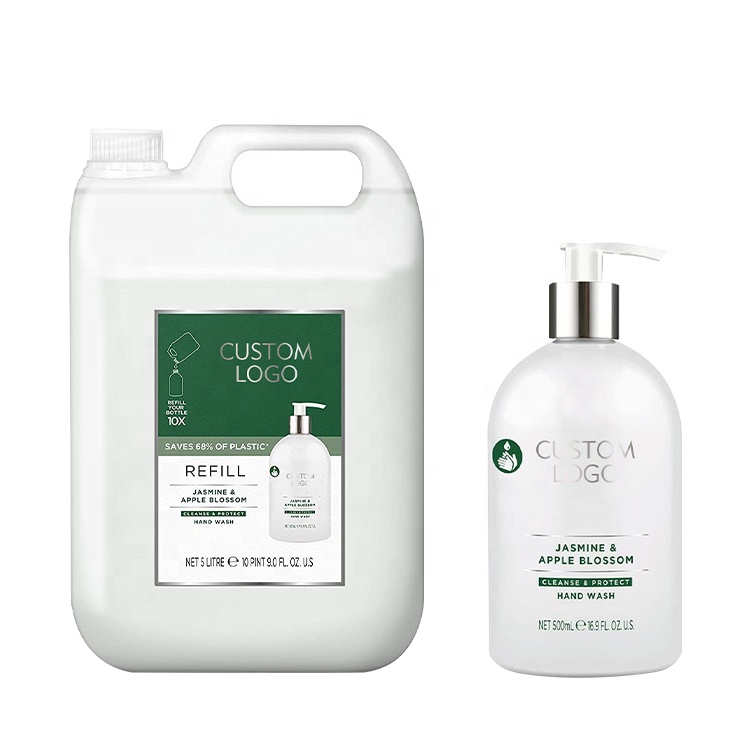 Oem Wholesale Factory Price Nourishing Moisturizing Hand Sanitizer Cream Hand Wash Soap With Refill
