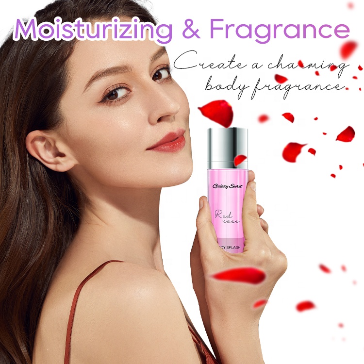 Oem Wholesale Romantic Valentine's Day Rose Scented Aromatic Moisturizing Nourishing Aroma Room Spray 30ml 60ml 100mlbody Splash