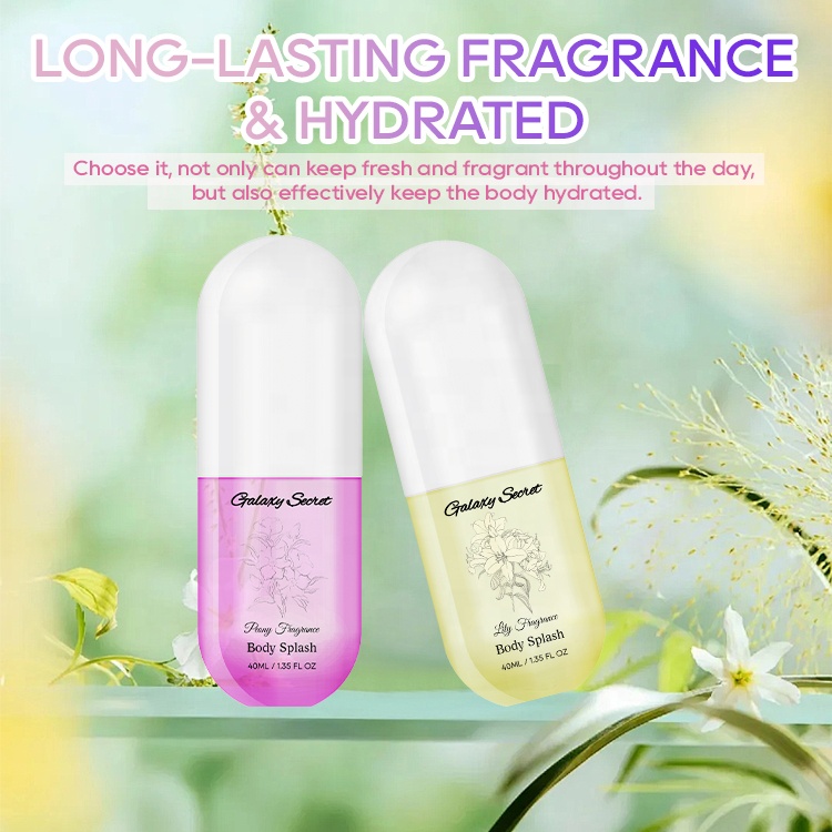 Oem Wholesale Room Spray Refreshing Body Mist Long Lasting Fragrance Moisturizing Nourishing 30ml 40ml 100ml Body Splash