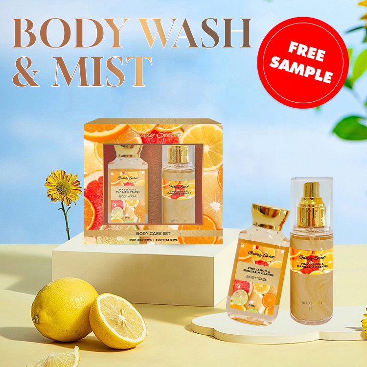 Oem Wholesale Plant-derived Oils Moisturizing Nourishing Fruity Flavor Refreshing Cleansing Body Wash Body Splash Mist