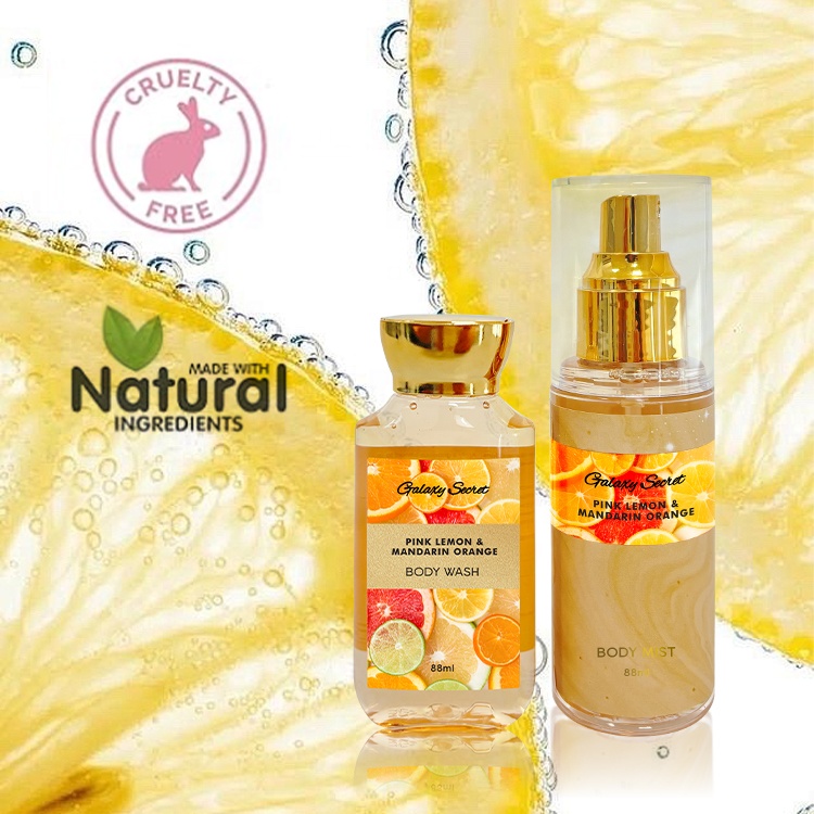 Oem Wholesale Plant-derived Oils Moisturizing Nourishing Fruity Flavor Refreshing Cleansing Body Wash Body Splash Mist