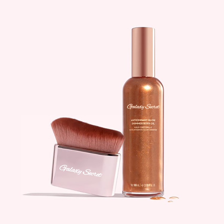 Oem Antioxidant Glow Shimmer Body Tanning Oil - Lightweight Skin Illuminator With Pearlescent Minerals,Natural Glitter Body Oil