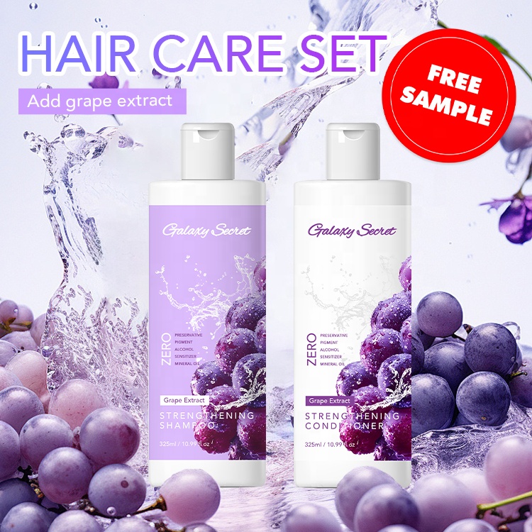 Oem Wholesale Deep Moisturizing Smoothing Hair No Sulfate And Paraben Natural Extract Shampoo Conditioner Hair Care Set
