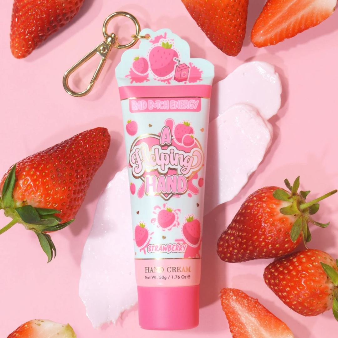 Oem Customized Ultra-nourishing Fresh Fruity Hand Cream With Key Chain Aromatic Moisturizing Nourishing Hand Lotion Non-greasy