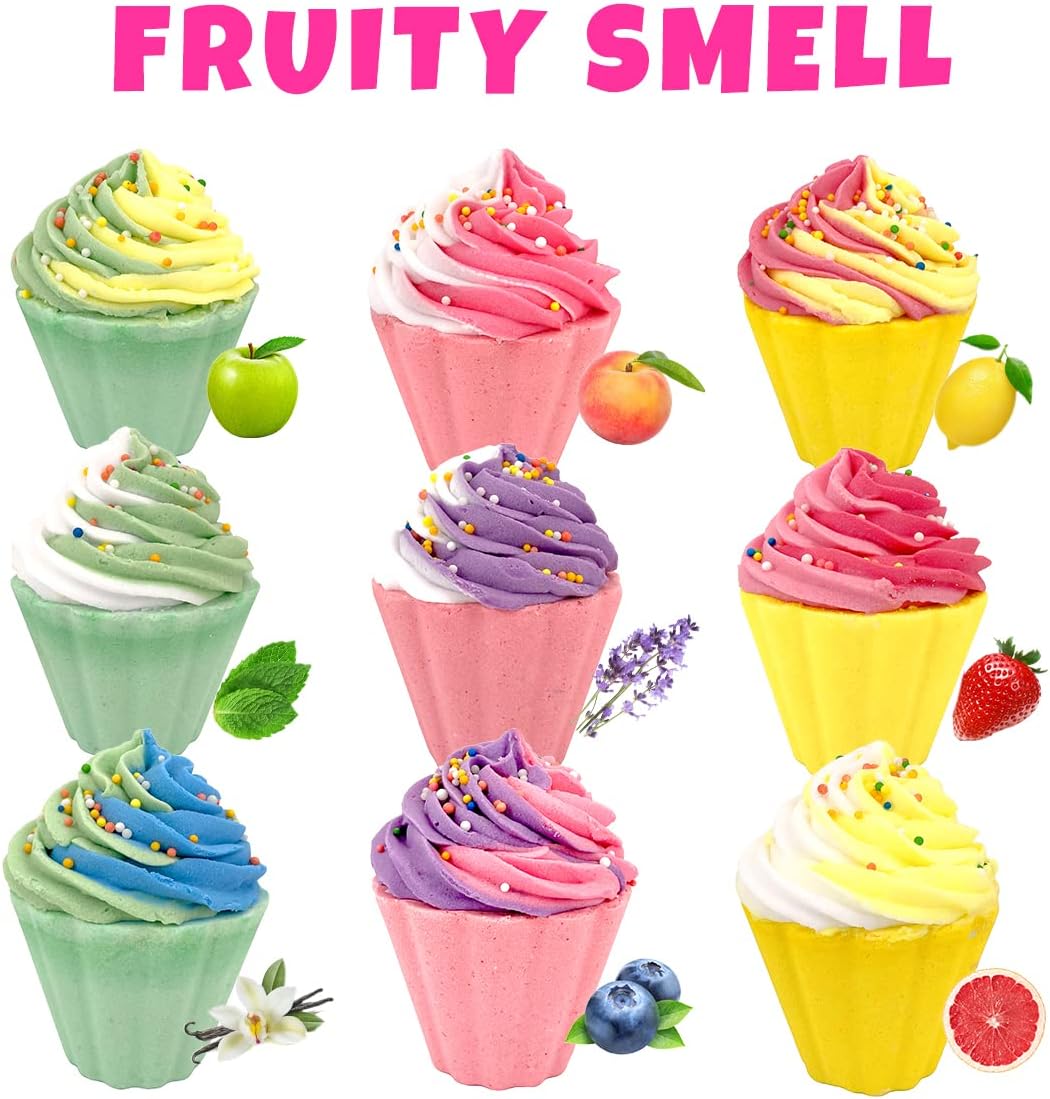 Oem Private Label Organic Cake Kids Bath Bombs With Bamboo Pulp Relaxing & Moisturizing For Girls Hot Sale