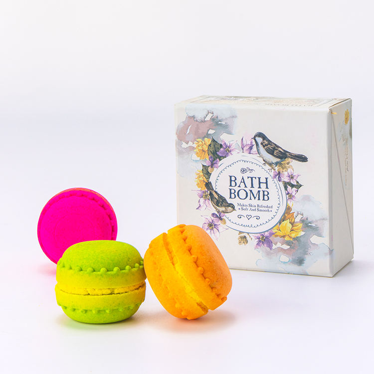 Mini Bath Bombs Gift Set Natural Organic Vegan Private Label Moisturizing Fizzies Customized Fragrance & Color Craft Gift Box