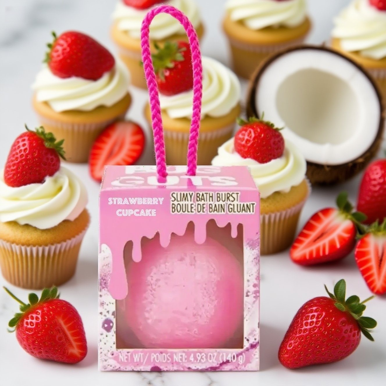 Organic 150g Kids Bath Fizzies Bombs Birthday Spa Time Individual Slimy Bath Foaming Moisturizers Wholesale Rich Bath Bombs
