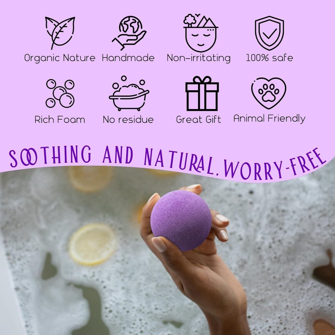 Galaxy Secret Packaging 60pcs/jar Organic Spa Bath Salt Bath Bomb Fizzer Lavender Scent Manicure Pedicure Gift Set