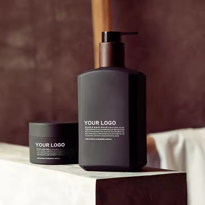 Custom Logo Natural Light Acnefighting Whitening Brightening Deep Moisturizing Mens Multieffect Skincare Set