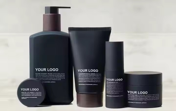 Custom Logo Natural Light Acnefighting Whitening Brightening Deep Moisturizing Mens Multieffect Skincare Set