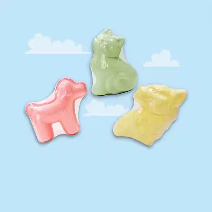 Animal Shape Bubble Bath Bomb For Kids Cute Funny Cartoon Natural Bath Salt Fizzer Bubble Bath Relax Spa Gift