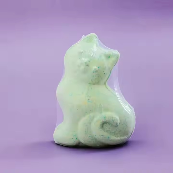 Animal Shape Bubble Bath Bomb For Kids Cute Funny Cartoon Natural Bath Salt Fizzer Bubble Bath Relax Spa Gift