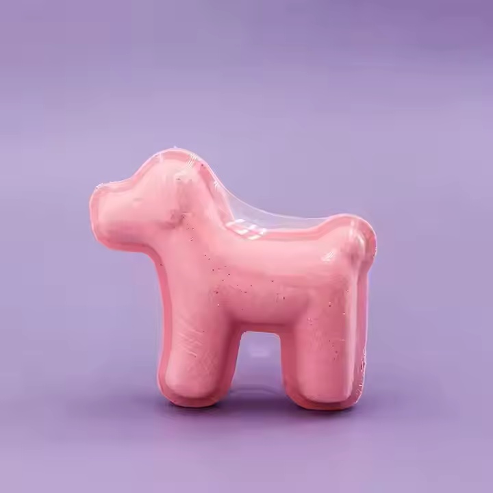 Animal Shape Bubble Bath Bomb For Kids Cute Funny Cartoon Natural Bath Salt Fizzer Bubble Bath Relax Spa Gift