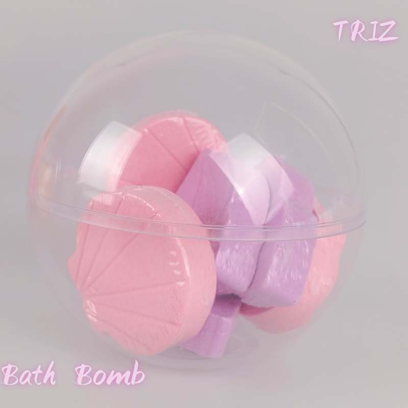 Oem Wholesale Customizable Mini Home Spa Use Organic Lavender Shea Butter Relaxation Stress Relief Rose Milk Balls Bath Bombs